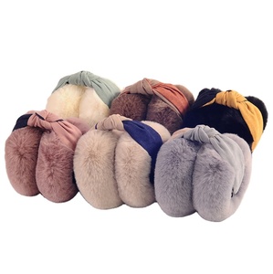 <span class=keywords><strong>Cache</strong></span>-oreilles coréen élégant noeud bandeau hiver drôle mignon chaleur Ski pliant <span class=keywords><strong>fille</strong></span> <span class=keywords><strong>cache</strong></span>-oreilles - Product Image 2