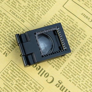 TH9005B 8X Metal Black Geschaald Loupe, Opvouwbare Linnen <span class=keywords><strong>Tester</strong></span> En Printer Vergrootglas - Product Image 3