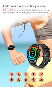 Reloj inteligente HD1 Max para mujer, esfera redonda de alta calidad, Amoled, dorado, reloj inteligente para niñas, reloj inteligente dorado con brújula, resistente al agua para Mujer - Product Image 4