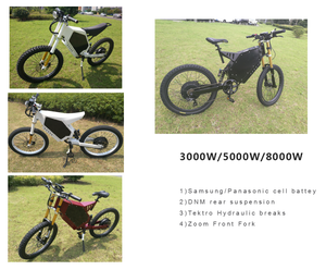 Đầy Đủ Hệ Thống Treo Xe Đạp 72v5000w 40AH Pin Khác Xe Máy Chất Béo Lốp 26 "X 4.0 Bánh Xe Điện Thành Phố Xe Đạp Xe Đạp Điện - Product Image 5