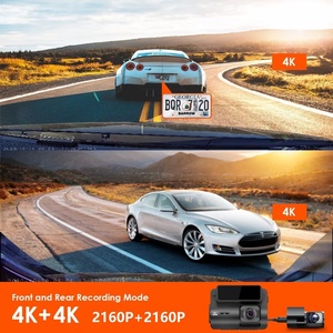 Phía trước 4k phía sau 4k kép Sony ống kính với Wifi GPS theo dõi lái xe ghi âm siêu độ nét cao màn hình xe phía trước và phía sau Dash Cam - Product Image 2