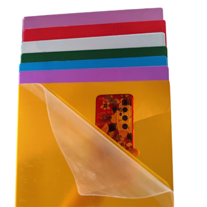 8x8 <span class=keywords><strong>inch</strong></span> (20x20cm) thân thiện với môi Frameless DIY thủ công bảng điều khiển đầy màu sắc phản chiếu Acrylic gương tấm 1.5mm độ dày cho nhà - Product Image 5