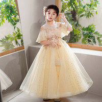 Robes longues de princesse d'été pour filles, robes à fleurs, vêtements pour enfants, fête d'anniversaire, récital de piano, costume de performance, mariage