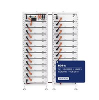 Batteries lithium-ion Deye Ess BOS-A 10kwh 20kwh 30kwh 40kwh 50kwh, pack de batteries LiFePO4 haute tension 200ah, stock allemand