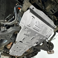 FK Factory Wholesale 8mm Al-Mg Alloy Skid Plate System Sequoia FJ Cruiser Chassis Engine Guard 4x4 Offroad Tuning Model Lifetime