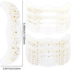 สติกเกอร์กันน้ำสำหรับปาร์ตี้วันหยุดเด็กผู้หญิง43ดีไซน์สำหรับแต่งหน้ากระลายสักชั่วคราว - Product Image 3