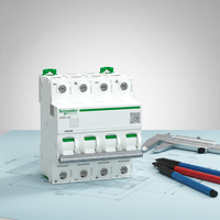Schneider Acti9 Pro DC MCB IC65L 4P C16A 10kA Courbe B/C/D PA66 Protection Li 880V 0.5A-63A 100% Original