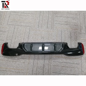 ดิฟฟิวเซอร์กันชนหลังทรง M5 ลายคาร์บอน สำหรับรถ BMW ซีรีส์ 5 รุ่น G30 G38 <span class=keywords><strong>m</strong></span> Sport - Product Image 1