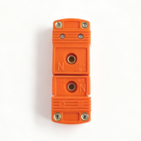 Connecteur Thermocouple Mini Type N Mâle-Femelle, Adaptateur de Terminal en Plastique Ignifuge pour Prise et Fiche