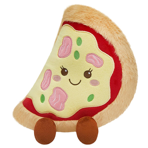 Cuscini Morbidi a Forma di Cibo, Giocattoli di Peluche a Forma di Pizza, Regali Emozionanti per Compleanni e Festività - Product Image 1