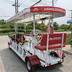 Bicicleta Eléctrica de Lujo con Doble Pedal para Cerveza Artesanal, Carro Pub con Grifo, Bicicleta para Turismo, Vehículo Eléctrico de Turismo en Oferta - Product Image 5