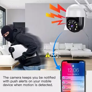 1080P 3MP 5MP كاميرات الأمن مزودة بخاصية WIFI في الهواء الطلق PTZ سرعة قبة كاميرا لا سلكية CCTV عموم الميل 5X التكبير IR شبكة كاميرا مراقبة - Product Image 6