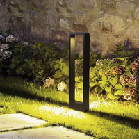 SOFIT Elektrikli Peyzaj Alüminyum 7W 60cm LED Bahçe Lambası IP54 Dereceli 6000K Gün Işığı 3-5m2 Siyah Ra95 Dokunmatik Kontrol 2 Yıl Garantili