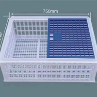 Vente Panier de transport Caisses à poulet en plastique professionnelles Caisses à poulet Boîtes de transport en plastique