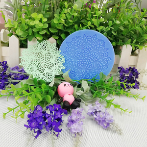 YS DIY forma de flor alfombrilla de encaje de silicona molde de <span class=keywords><strong>Fondant</strong></span> decoración de pasteles herramienta para hornear Sugarcraft molde accesorios de cocina hechos a medida - Product Image 5