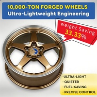 Jantes en alliage forgé personnalisées de 18 à 22 pouces, 5x112, 5x114.3, 5x120, 5 branches, pour BMW, Audi, Mercedes, Porsche, Lexus, Tesla, Mustang, Camaro