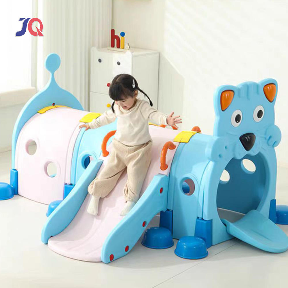 Plastic Outdoor Tunnel Slides Fun for Kids Playground Equipment