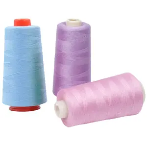 缝纫机每锥使用3000Y/5000Y 30s/2染色拼接涤纶缝纫线