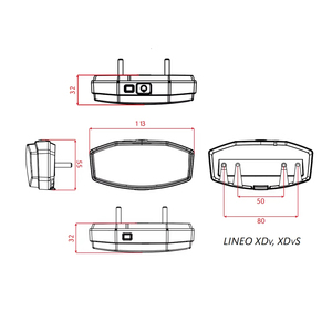 Feux avant et arrière pour vélo électrique 6V 12V 36V 48V 52V 3W compatibles avec les moteurs Bafang BBS 01 02 HD, TSDZ2, TSDZ2B, <span class=keywords><strong>TSDZ</strong></span> - Product Image 5