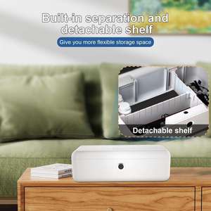 Caja Fuerte Inteligente con Huella Dactilar, Desbloqueo con un Toque, Puerto de Carga USB, para Guardar Joyas, Dinero y Medicamentos en Casa de Forma Segura - Product Image 3