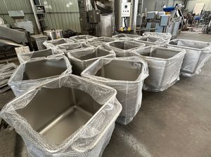 Lijie รถเข็นอาหารแบบเข็น200ลิตรสำหรับผลิตไส้กรอกเนื้อผักก้อนเนื้อไก่ - Product Image 4