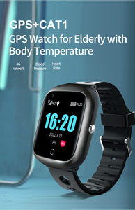 Thiết Bị Y Tế Người Cao Tuổi GPS Định Vị Cuộc Gọi Video Theo Dõi Nhịp Tim Báo Động Mùa Thu Nút Sos 4G Trẻ Em Mini Gps Đồng Hồ Thông Minh Theo Dõi - Product Image 4