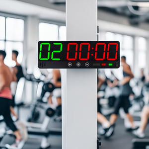 CHEETIE CP50A 1.5 pouces magnétique alimenté par batterie compte à rebours LED numérique <span class=keywords><strong>Crossfit</strong></span> intervalle horloge murale Portable Gym minuterie - Product Image 1