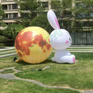 Arco Inflable con Forma <span class=keywords><strong>de</strong></span> <span class=keywords><strong>Conejo</strong></span> y Luna <span class=keywords><strong>de</strong></span> Lujo AOYU para Comic Con, Exhibiciones, Carreras <span class=keywords><strong>de</strong></span> Beneficencia y Publicidad - Product Image 1