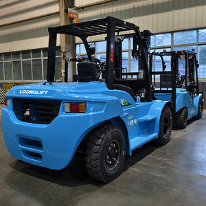 Heavy-Duty 5-7 Ton Lithium Electric Counterbalance Forklift with IP54 Protection & Dual-<b>Pump</b> Hydraulic System for Cold Storage - Product Image 1