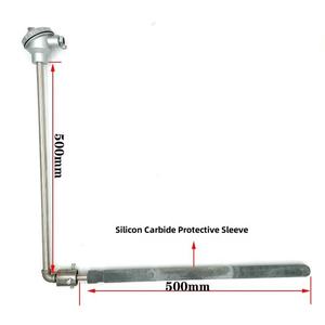 ترموكابل مقاوم للاهتراء بزاوية مائلة WRN-530 من السيليكون كاربايد بمادة مطلية من النوع k ترموكابل 1200c - Product Image 1