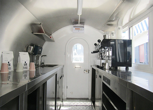 Remolque de comida de helado de concesión de barbacoa redonda de fibra de vidrio móvil carrito de perritos calientes para EE. UU. - Product Image 6