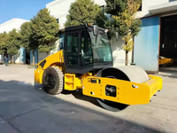 Rouleau de route vibratoire de petit compacteur simple de tambour de 12 tonnes SR12-C6 avec des pièces de rechange