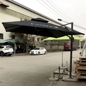 Paraguas romano cuadrado de 3m para jardín al aire libre, sombrillas compensadas de aluminio, sombrillas de <span class=keywords><strong>Patio</strong></span> en voladizo de 10 pies con base de agua - Product Image 2