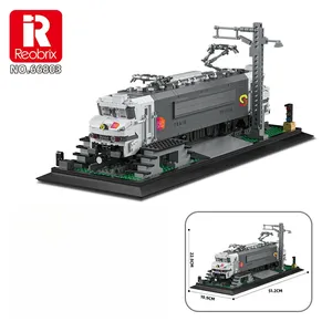 2053PCS BB15000 Locomotive électrique de ligne principale, modèle de train en blocs de construction, jouet de puzzle DIY, cadeau de Noël pour enfants 6680 - Product Image 1