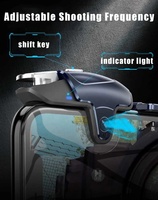 Smartphone Fire Trigger Button Gaming Trigger Avec Phone Cooler Pour Pubg Mobile Game Controller Trigger Button