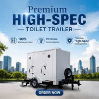 Remorque Toilettes Mobiles VIP Présidentielles de Luxe – Sanitaires Portables Extérieurs pour Mariages et Événements – À Vendre