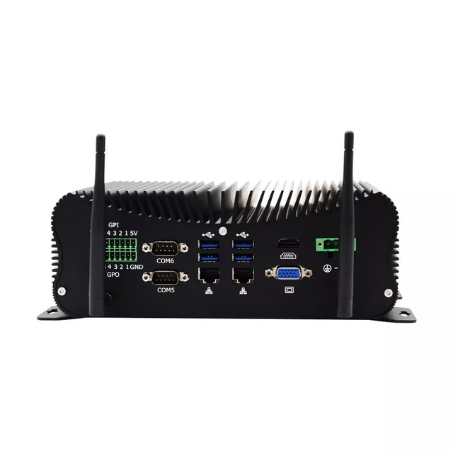 Fanless Industrial Mini Pc windows 11 I7 Computer No Screen Linux Industrial Fanless Mini Pc Rs485