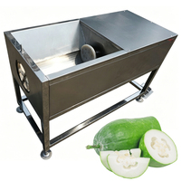 Automatische waxmeloen snijmachine, watermeloen, squash, pompoen scheider, fruit- en groentescheidingsapparatuur