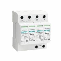 Parafoudre AC BR275-40 3P 40kA T2, dispositif de protection contre la foudre industriel pour équipements électroniques