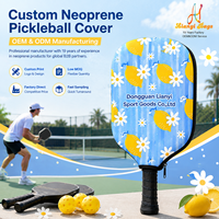 Étui de raquette de pickleball en néoprène personnalisé en usine, housse de protection légère en néoprène pour club sportif