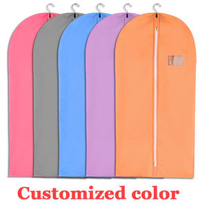 <span class=keywords><strong>Housse</strong></span> <span class=keywords><strong>de</strong></span> costume anti-poussière en non-tissé, sac <span class=keywords><strong>de</strong></span> rangement suspendu <span class=keywords><strong>pour</strong></span> vêtements avec logo personnalisé - Product Image 6