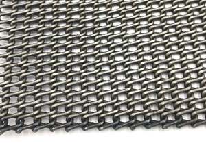 Cinta transportadora de malla de banda para hornear laminada en metal a precio de fábrica, cinta de malla de alambre para hornear galletas y hornos de túnel de galletas. - Product Image 3