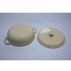 Casserole en <span class=keywords><strong>fonte</strong></span> émaillée de <span class=keywords><strong>30</strong></span>,5 <span class=keywords><strong>cm</strong></span>, robuste, pour la cuisine, avec couvercle - Product Image 2