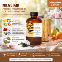 Huile parfumée sans eau Crearoma Wholesale Premium Real Me pour diffuseur d'arômes, directement de l'usine, senteurs florales et boisées, pour la maison et le commerce.