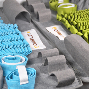 DOUBLETO Tapis d'activités pour animaux de compagnie, tapis de reniflement pour chiens, tapis de jeu alimentaire, tapis de puzzle, tapis de travail olfactif pour chiens - Product Image 3
