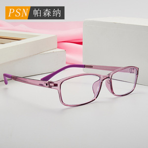 TR2048 แว่นสายตาแบบเต็มกรอบ เลนส์ใสสีดำ กรอบแว่นสายตาสำหรับทุกเพศ ขนาดกลาง - Product Image 3