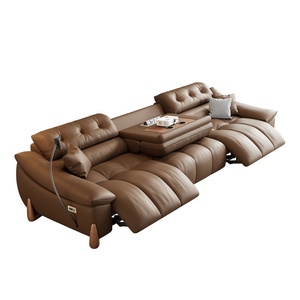 Canapé électrique multifonctionnel You Rui <span class=keywords><strong>Wang</strong></span> en bois massif, style minimaliste italien, pour salon, fixation murale zéro distance - Product Image 1