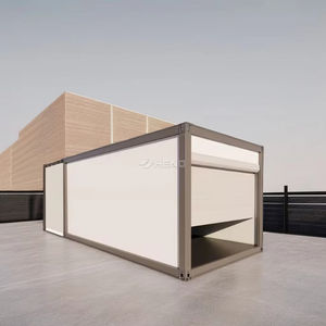 <span class=keywords><strong>Garage</strong></span> modulaire préfabriqué portable de 20 pieds au design moderne pour voitures, utilisation extérieure, fabriqué en panneaux sandwich - Product Image 2