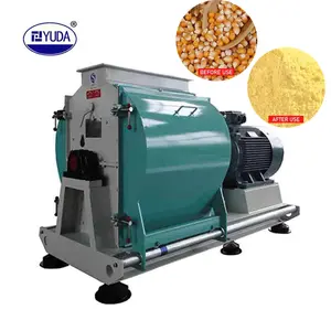 YUDA SFSP Series Rice Husk Hammer Mill Crusher Price For Sale