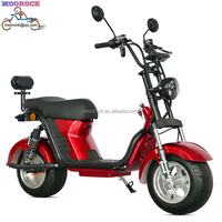 Scooter à deux roues certifié CE, nouveau style, avec moteur sans balais 2000W, capacité de charge de 200 kg, vitesse maximale de 80 km/h, pour adultes, Citycoco
